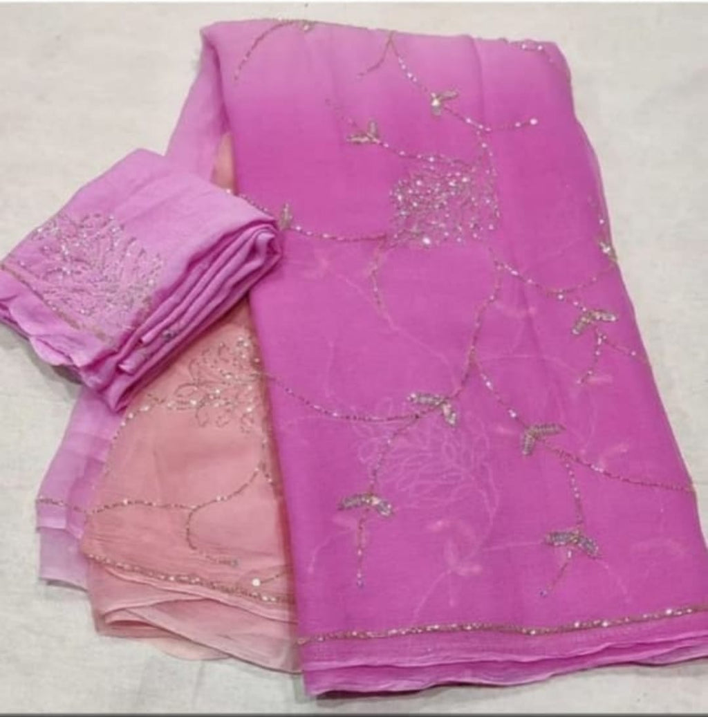 Chiffon sarees