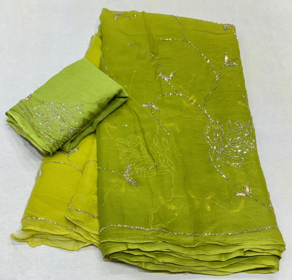 Chiffon sarees