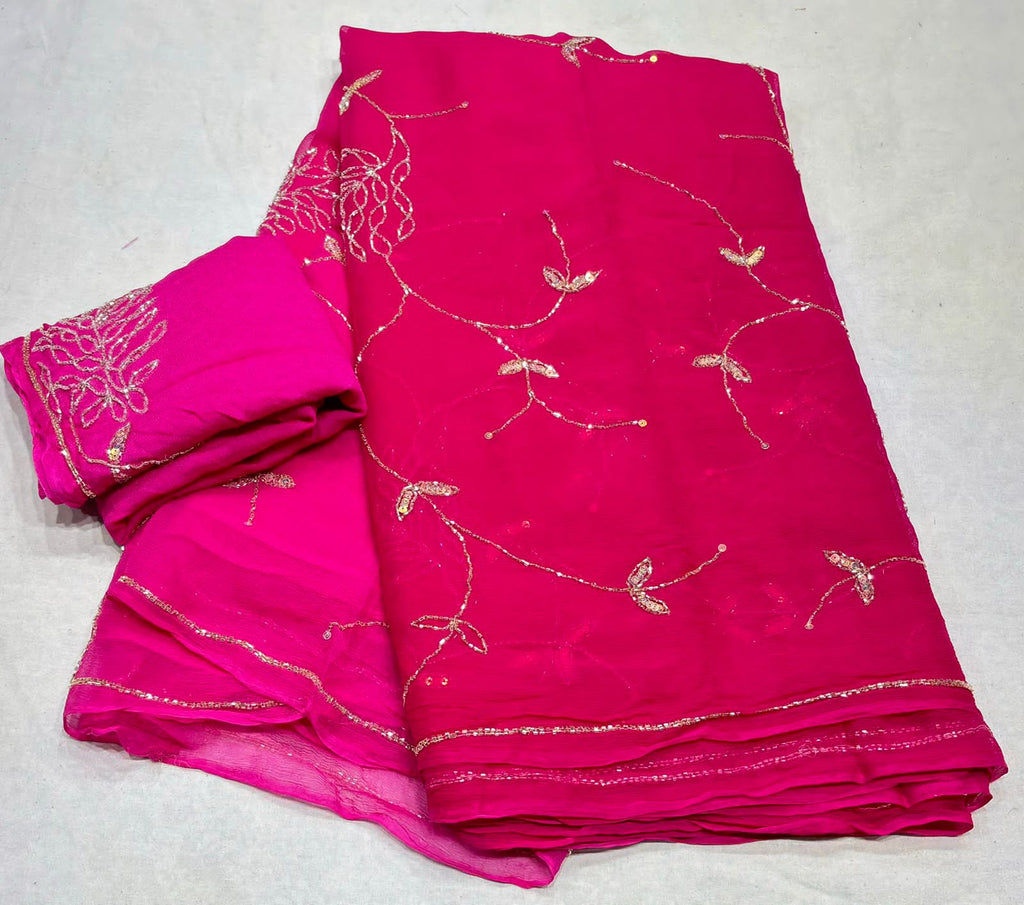 Chiffon sarees