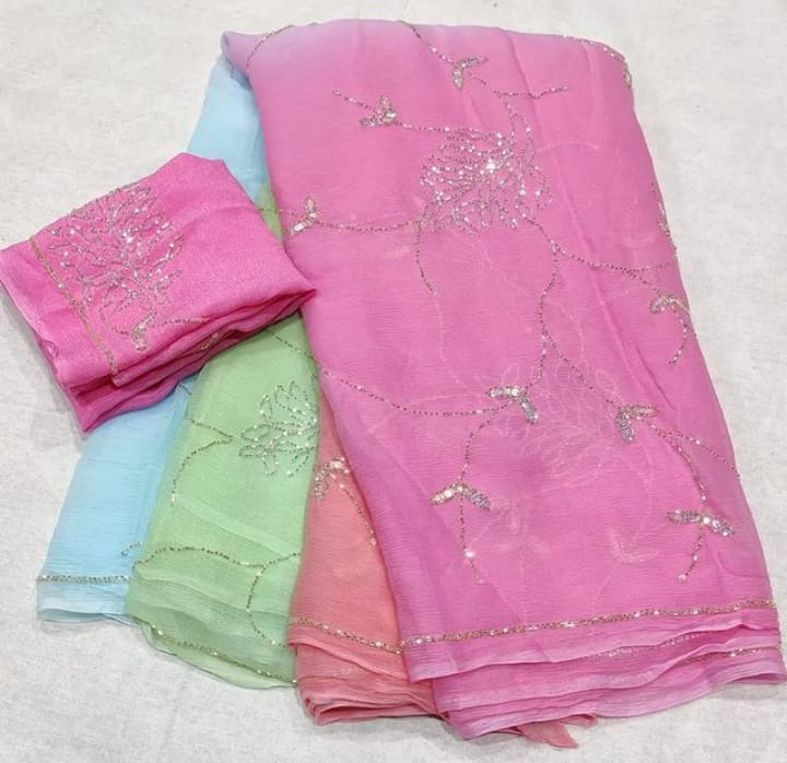 Chiffon sarees