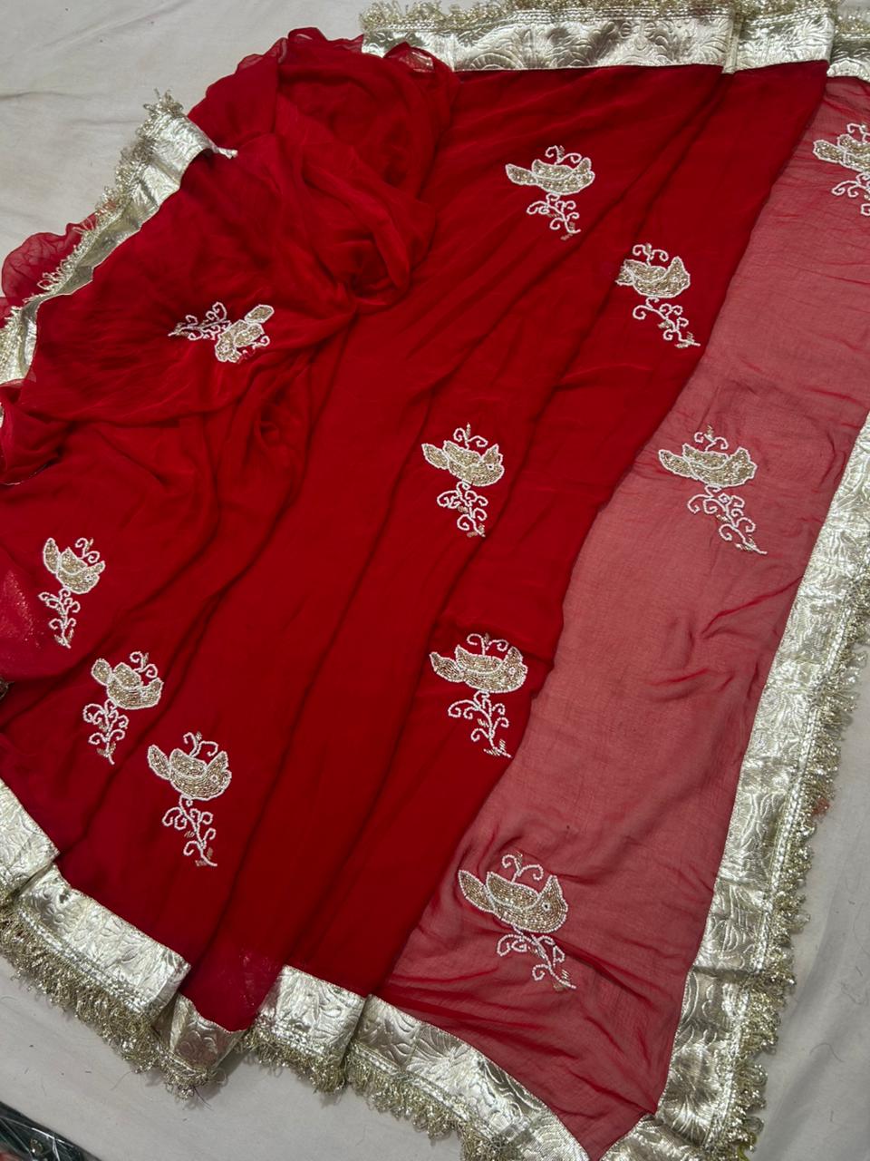 Najbeen chiffon sarees
