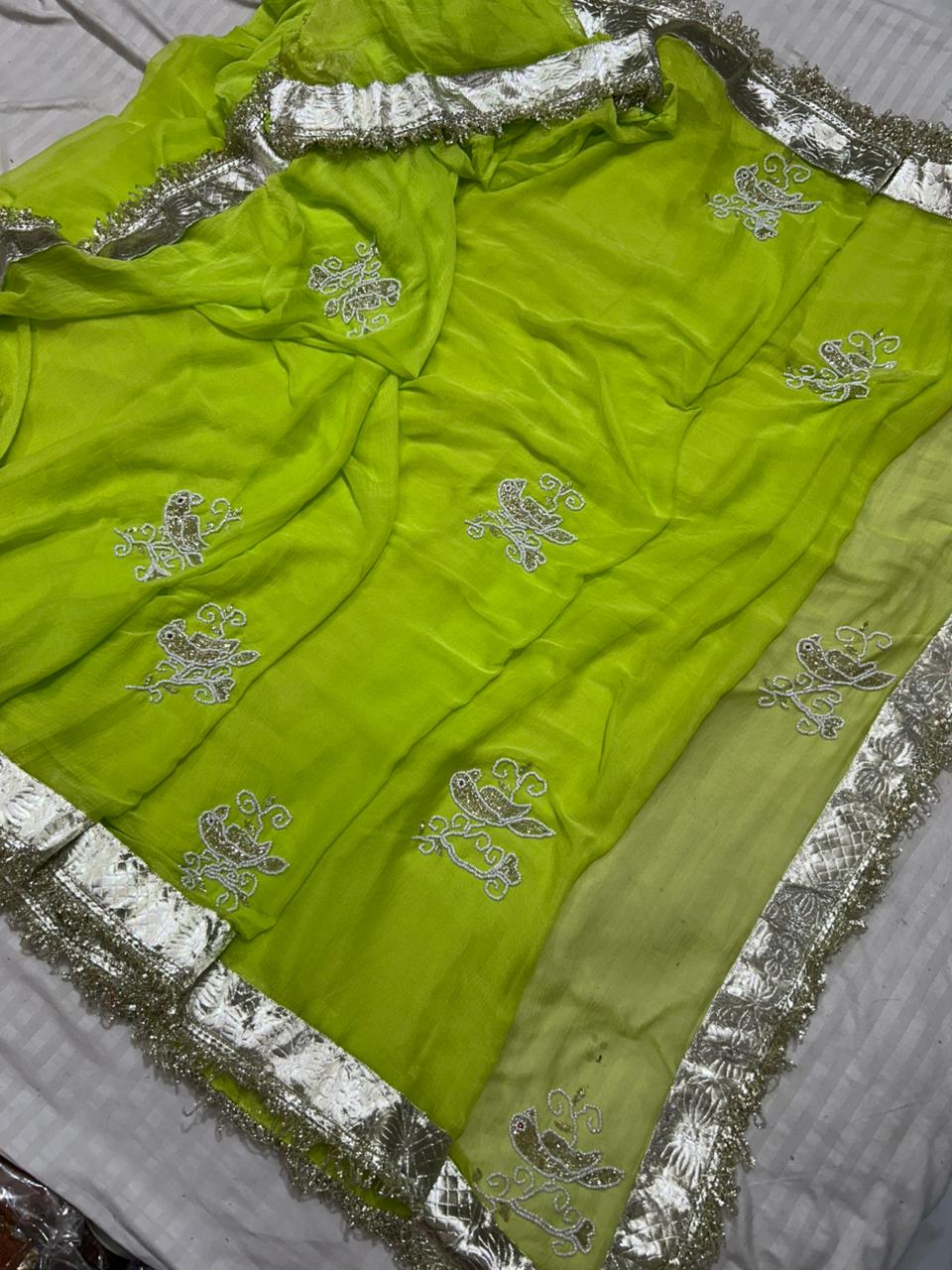 Najbeen chiffon sarees
